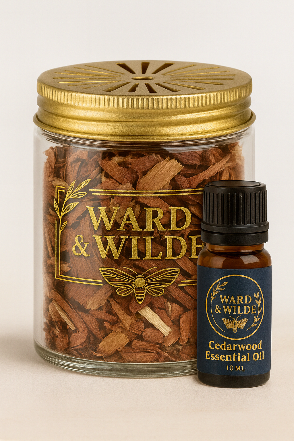 Ward & Wilde Red Cedar Jars + Cedar Oil
